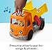 Fisher-Price Little People Toddler Construction Toy Work Together Dump Truck with Music & Accessories for Pretend Play Kids Ages 1+ Years​