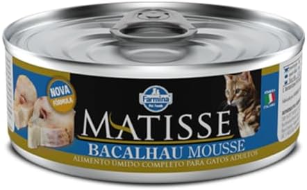 Matisse úmida para Gatos Adultos de Todas as Raças Sabor Bacalhau...