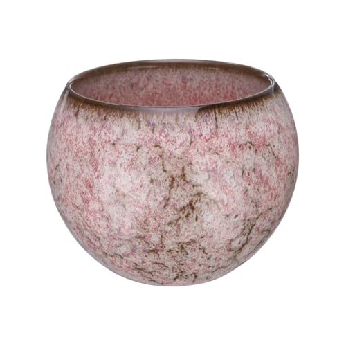 QUARKZMAN Juego de Tazas de Té Hechas a Mano 150ml / 5Oz Cambio de Horno Taza de Té Chino Japonés de Cerámica Gong Fu para Regalos de Oficina y Hogar, Flores de Cerezo