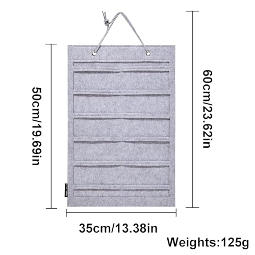 2 Stück Hängende Haarspangen Organizer, Haarspangenständer Filz Haarklammerhalter, Displayhalter Für Haarschmuck, Doppelseitiger Haarspangen-Organizer, Haarklammer-Organizer, Für Wand Tür Schrank