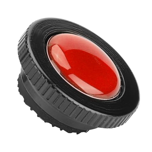 BONKZEBU - BONKZEBU Plaque de déclenchement Rapide Miniature en Alliage d'aluminium pour Appareil Photo, tête de Plaque de déclenchement Rapide Ultra légère pour trépied d'action Compact (Rouge)