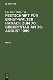 hanacka slavia kromeriz  Festschrift für Ernst-Walter Hanack zum 70. Geburtstag am 30. August 1999 (German Edition)