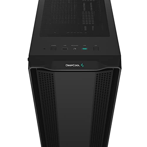 Gabinete Gamer DeepCool CC560 (Mid Tower, Lateral em Vidro, 1xUSB 3.0, 1xUSB2.0)