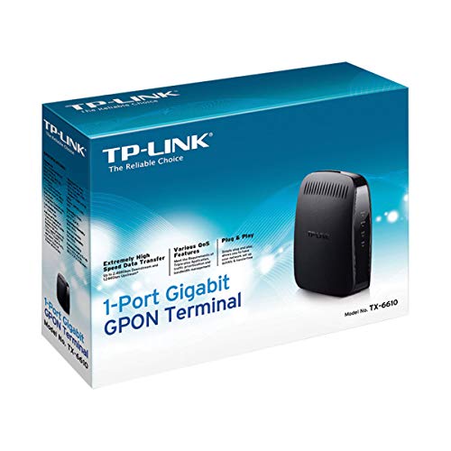 Terminal GPON de 1 Porta Gigabit, Tp-Link, TX-6610