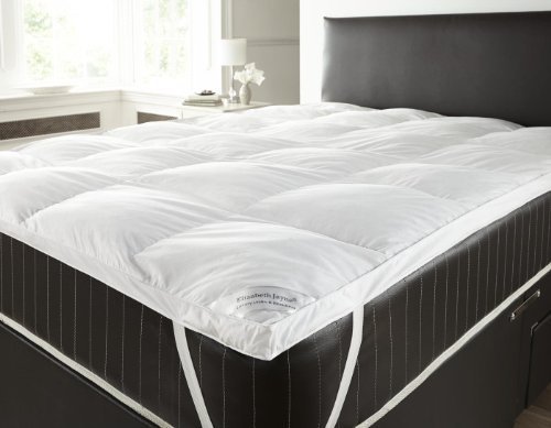 Goose Feather and Down Duvet Mattress Topper Double (White) by Elizabeth Jayne