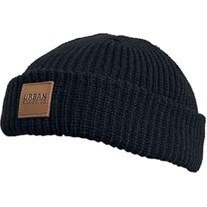 Urban Classics Dogger Beanie Unisex Gorro Negro