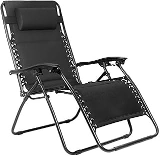 Flamaker Zero Gravity Chair Oversized Padded Patio Adjustable Recliner Outdoor Lounger Chair