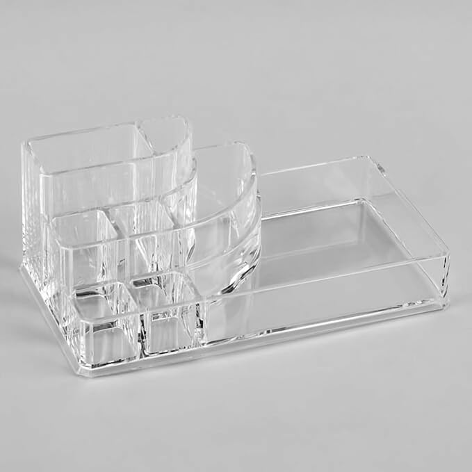 منظم مكياج اكريليك شفاف - صندوق تخزين المجوهرات ومستحضرات التج... - view 5