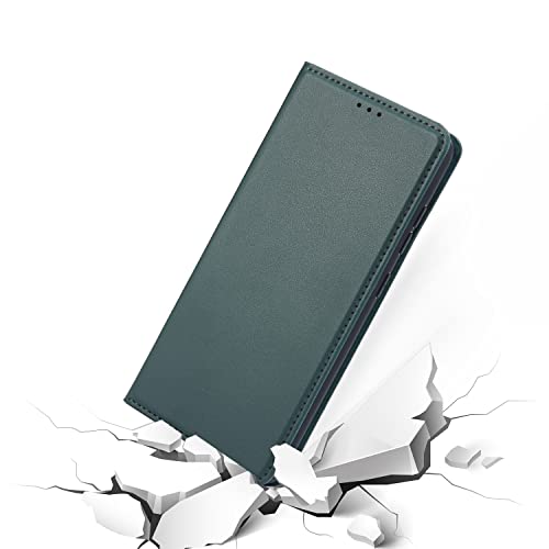 Image of Sharp Icon flip Cover for Oneplus 11R 5G Faux Leather Wallet flip case Cover - Green