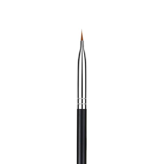 Bdellium Tools Professional Makeup Brush - Maestro Series 762 Small Angle - With Soft Synthetic Fibers, For Shaping & Filling Eyebrows (Black, 1pc)