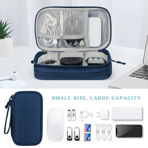 Organizador de acessórios eletrônicos FYY, bolsa organizadora de cabos, estojo de viagem impermeável