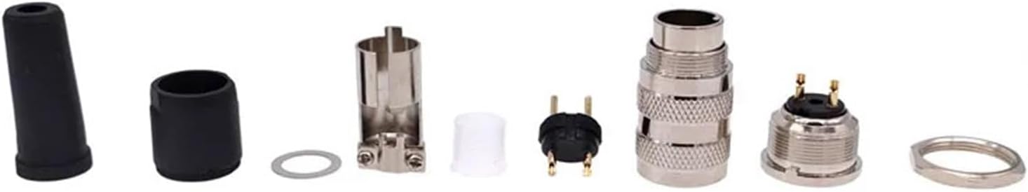 10PCS Sensor Connector M16 Waterproof IP65 J09 Male Female Socket 2/3/4/5/6/7/8Pin connectors(4Pin Socket)