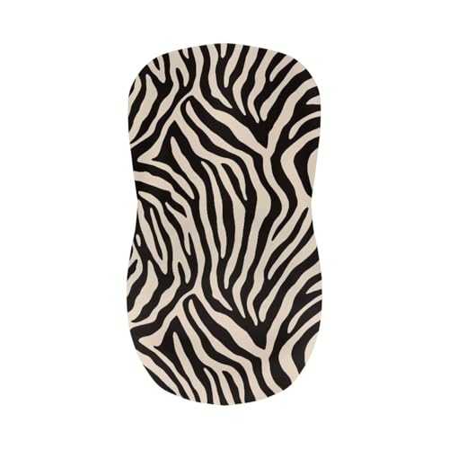Image of Zebra Stripes Bar Stool Cover Stretch Counter Stools Pub Chair Slipcover for Dining Room Removable Anti-Scratches Spills Chair Covers for Dining Room Chairs Set of 4