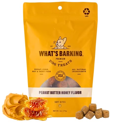 What's Barking Soft Bites, Soft Chewy Dog Treats for Training