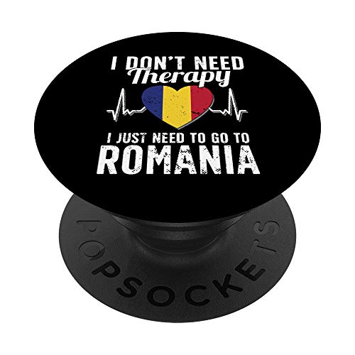 Romanian Flag I Romania Flag I Vacation Gift I Romania PopSockets Swappable PopGrip