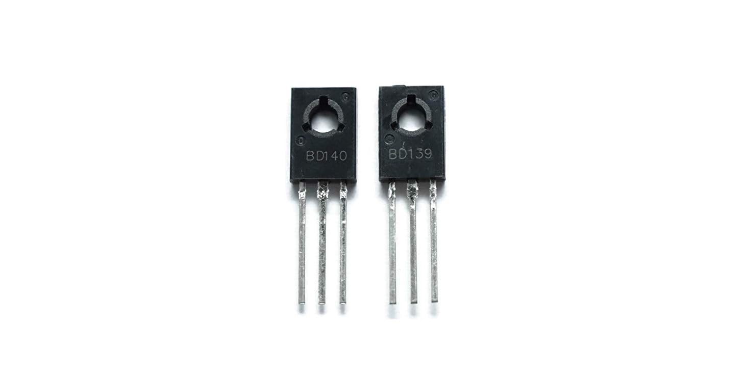 See full amazon price history chart for DEPOKE Transistors Combo BD139 BD140 NPN PNP, 5Pieces Each, 10 Pieces DEPOKE Transistors Combo BD139 BD140 NPN PNP, 5Pieces Each, 10 Pieces (B0CH22FHG8) Amazon Price History, Amazon Price Tracker