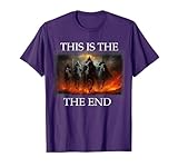 4 Horsemen Of The Apocalypse Revelation 6:1-8 T-Shirt