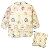 Lautoki - Baberos bebe impermeables. 12-36M, Baberos bebe, Babero con mangas,...