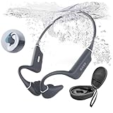 NANK Runner Diver2 Pro Bone Conduction Headphones with Hard Case，IP69 Swimming Headphones Bluetooth 5.4 & 32GB MP3 Player, Open Ear Headphones with Mic, Fit for Sports