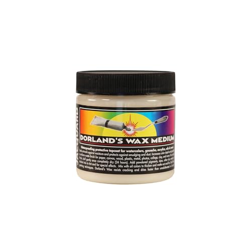 Jacquard Dorlands Wax Applied on Artwork