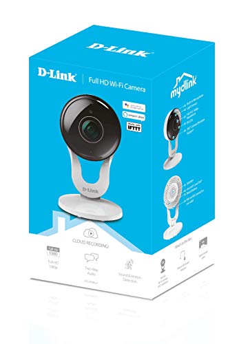 Câmera de segurança, Full-HD , Wi-Fi com Visão Noturna, slot para cartão SD, D-link, DCS-8300LH, Bra