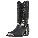 Laredo Mens Tallahassee Pointed Toe Dress Boots Mid Calf - Black - Size 10 D