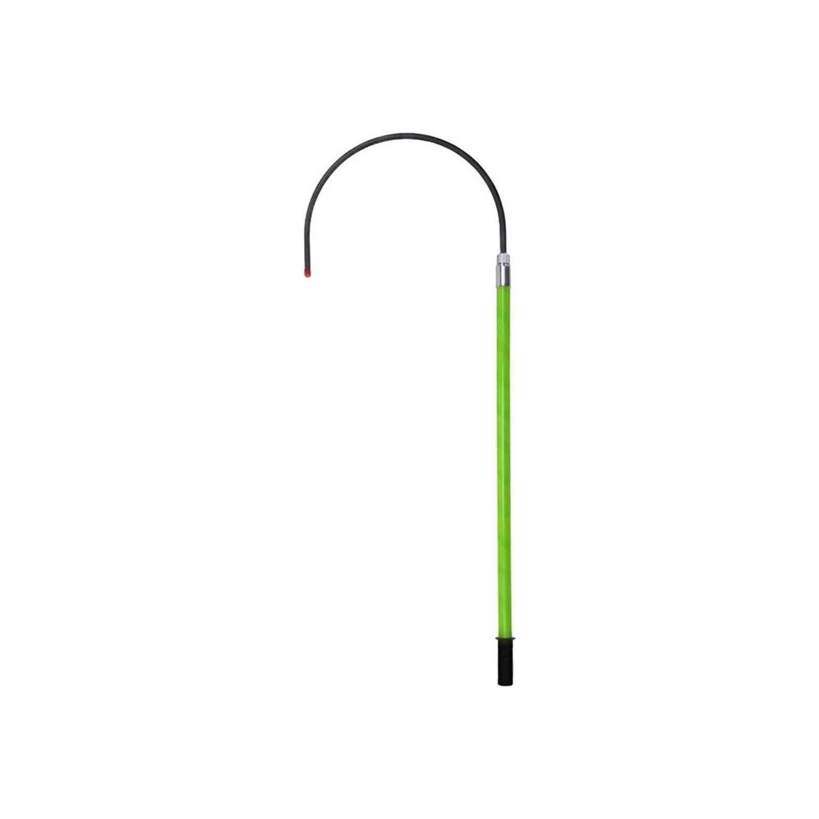 GTHTUHFD Electric Safety Rescue Hook, High Voltage Insulated Rescue Hook, Lifesaving Pole, 220Lb Load Safety Rescue Hook, Electrocution Emergency Rescue Pole,Green-2m/6.6ft