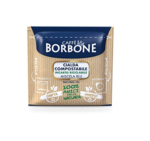 Caffè Borbone Cialda Compostabile, Miscela Blu