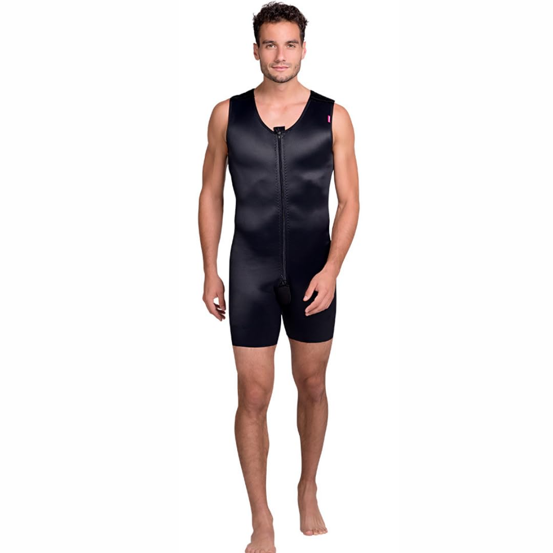 LIPOELASTIC MGmm Comfort Men’s Compression Bodysuit - Post-Surgery Recovery Support