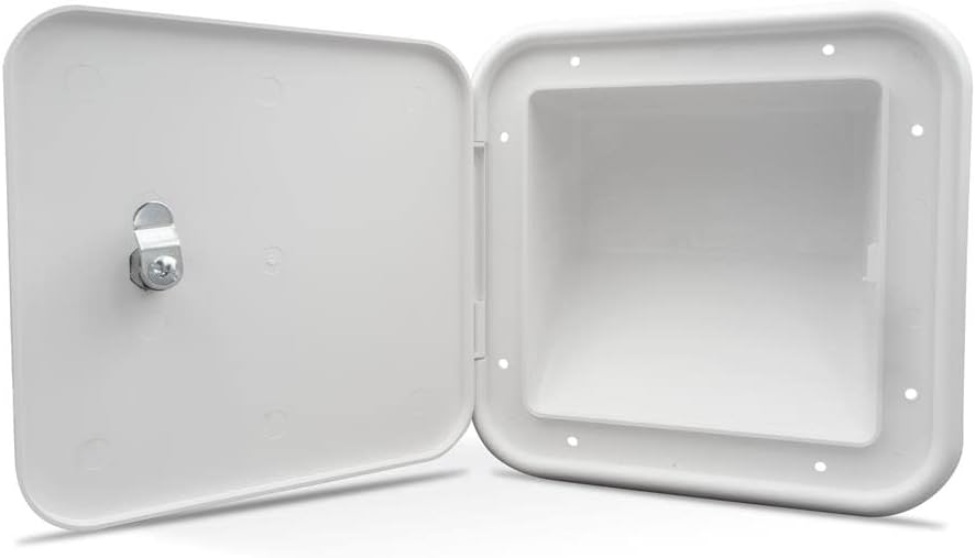 Part Synergy Multi-Purpose Fuel Hatch with Slant Back Polar White