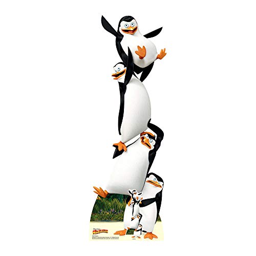 MADAGASCAR pinguins maston, multi cor