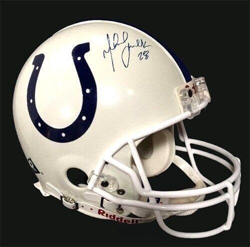 Marshall Faulk Signed Pro Authentic Indianapolis Colts Football Helmet PSA/DNA - Autographed NFL Helmets