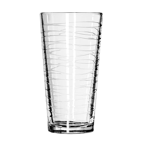 Libbey Glassware 15646 Casual Cooler Waves Duratuff Glass, 20 oz.
