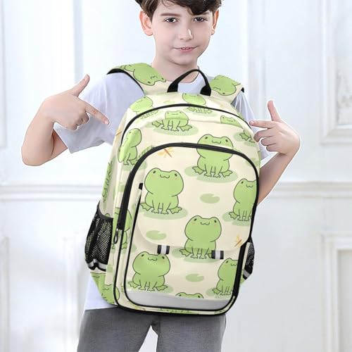 ALAZA Frog Kids Laptop Backpack 17 inch School Bookbag Back Pack Business Computer Bag Casual Daypack2