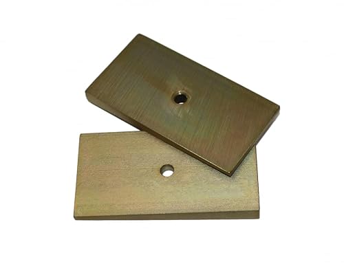 Generic Iron Rock Off Road XJ Leaf Spring 8 Degree Shims with centering pins