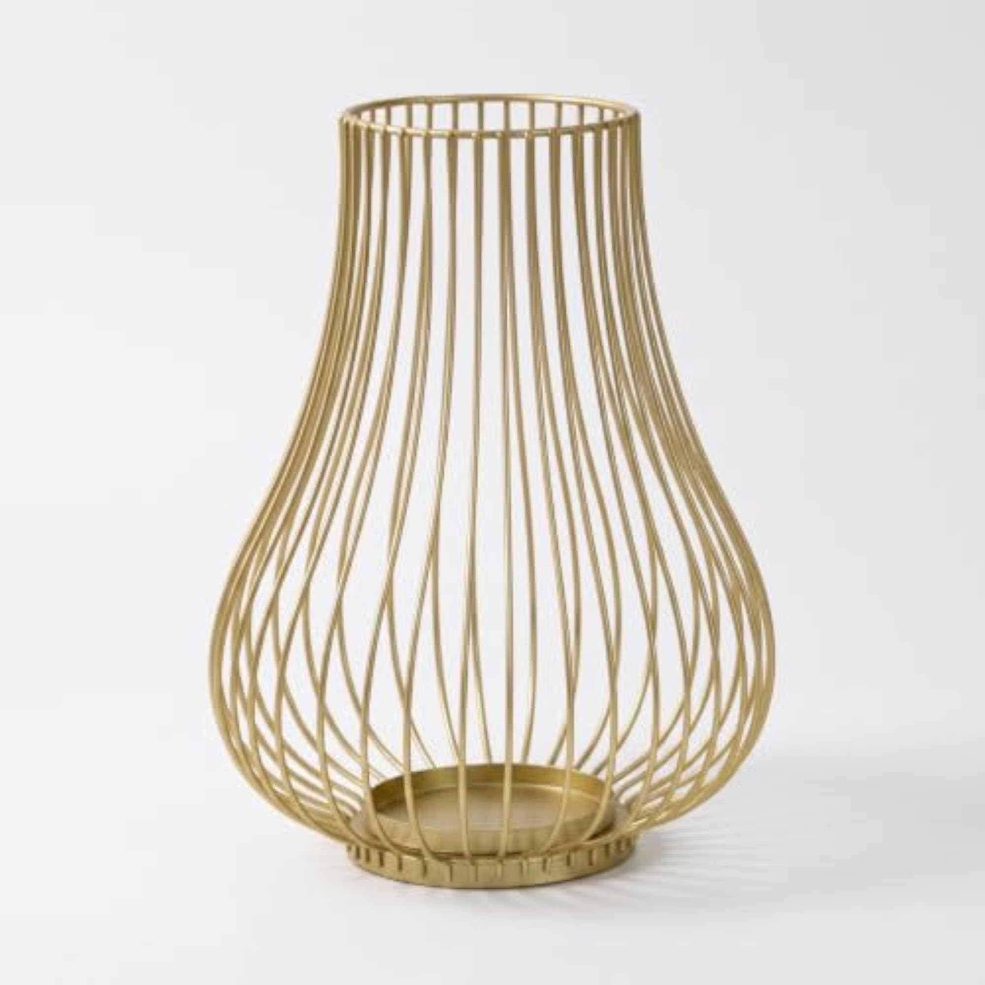 Decorative Wire Candle Holder for Tabletop