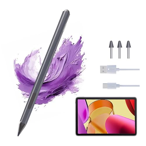 Fire Max 11 Stylus Pen - 2025 Upgraded Ergonomic and Anti-Slip Slight Hexagonal Fire Max 11 Tablet Stylus USI 2.0 Certified 4096 Pressure Sensitivity & Palm Rejection USB-C Fast Charging USI Pen
