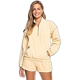Paneles en la manga Roxy Locals Only - Half-Zip Sweatshirt for Women - Frauen.