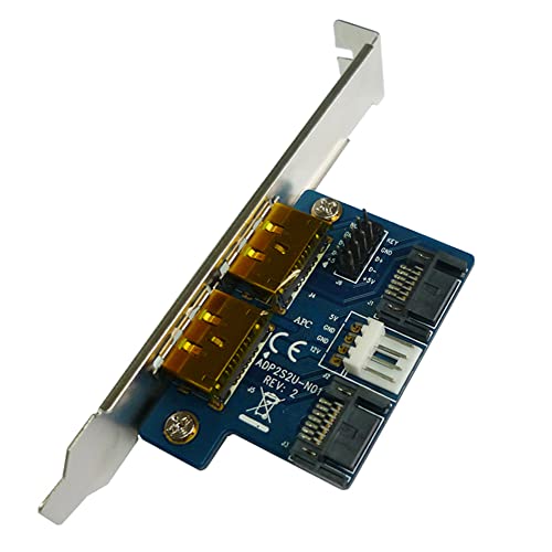 Tarjeta Convertidor eSATAp 9 Pin a USB 2.0 Doble Puerto miniatura 3