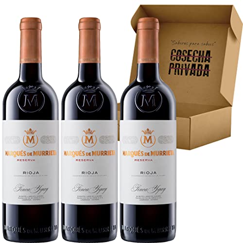 Marqués De Murrieta - Envío 24 H - Vino Rioja Regalo - Envío Cosecha Privada Caja 3 Botellas - Regalo, Marqués De Murrieta Rva Marqués De Murrieta - Envío 24 H - Vino Rioja Regalo - Envío Cosecha Privada Caja 3 Botellas - Regalo, Marqués De Murrieta Rva