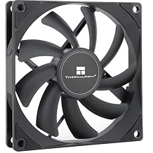 Thermalright TL-9015B CPU Fan, Computer Case Cooling Quiet 4pin PWM PC Fan with 15mm Slimline Cooler, 2700RPM Speed, 92mm CPU CoolingBlack