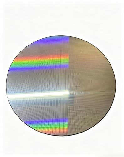 8" 12" Integrated Circuit Wafer Display, Semiconductor Chip Pattern Silicon Wafer for Education, Technology Exhibition, Laboratory Demonstration and Collection (12″ Power Device Macro No.2)
