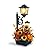 Outdoor Flower Pots 2 in 1, Outdoor Planter, Solar Lamp Post Lights Outdoor, Wall Mount or Freestanding Waterproof Solar Post Decorative Lamp for Lawn Patio Front/Back Door?Flowers not Included?