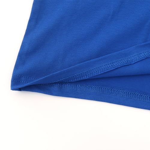 Image of Noomelfish Girls Short Sleeve Crop Tops Kids Summer Dance Cropped T-Shirts (5-14 Years)