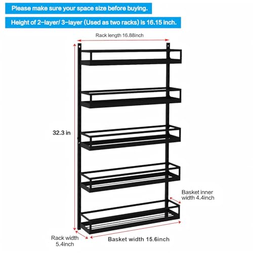 best spice rack wall mounted