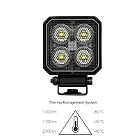 HELLA Valuefit TS1700 LED Arbeitsscheinwerfer 12V - 24V 1700 Lumen Nahfeldausleuchtung starke Lichtleistung in kompaktem Design Offroad LED Scheinwerfer für Traktor Auto LKW SUV ATV -1GA 357 110-012 – Ansicht 2
