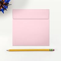 Vista 161 de LUXPaper Sobres de invitación cuadrados Despegar y prensar 8 x 8 pulgadas Natural Texto de 70 libras 50