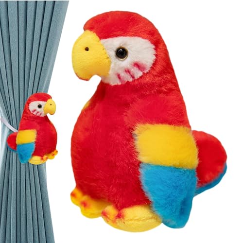 Générique Giocattoli per animali domestici decorativi - Dotato di in peluche magnete | Simulazione animale in peluche di sfocato per la casa, la camera da letto, il soggiorno