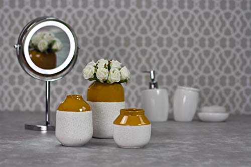 Espelho Duplo para Banheiro Rojemac Cinza Ferro