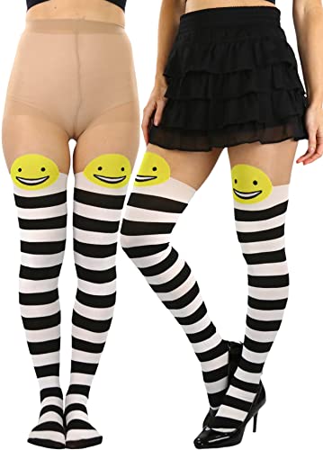 Image of ToBeInStyle Women's Cute Thigh High Printed Character Tights